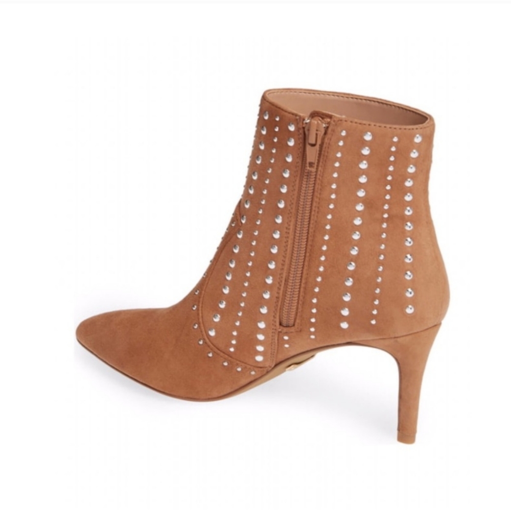 New Kensie stud heel boots nude sale - Picture 2 of 13